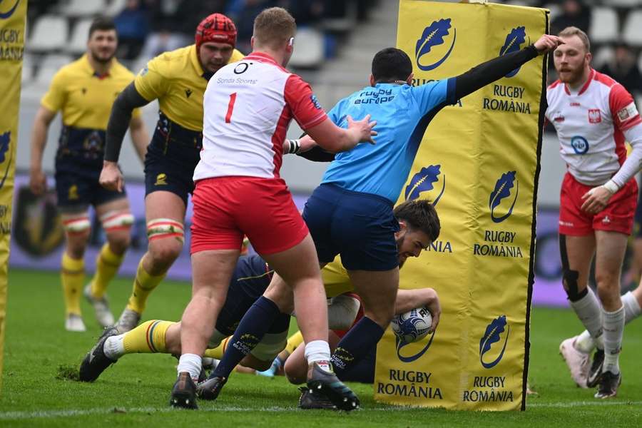 Meciul de rugby dintre România și Polonia, din cadrul Rugby Europe Championship 2023