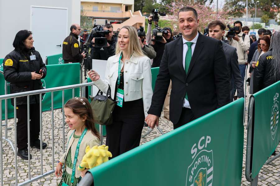 Bruno Sorreluz com a família