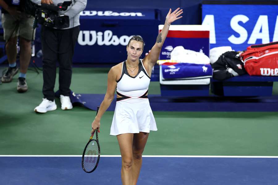 Sabalenka à l'US Open.