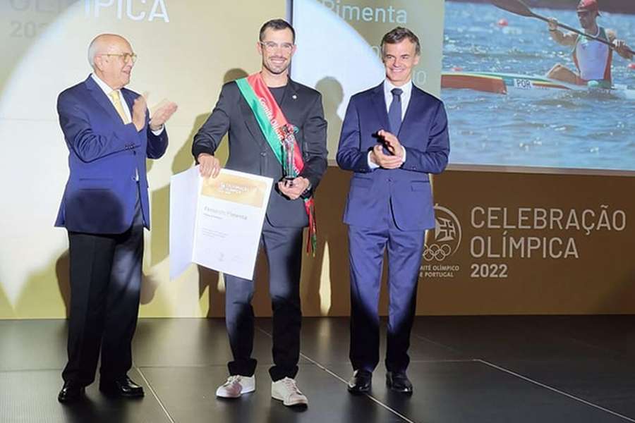 Fernando Pimenta recebeu o prémio prestígio de 2022 do COP