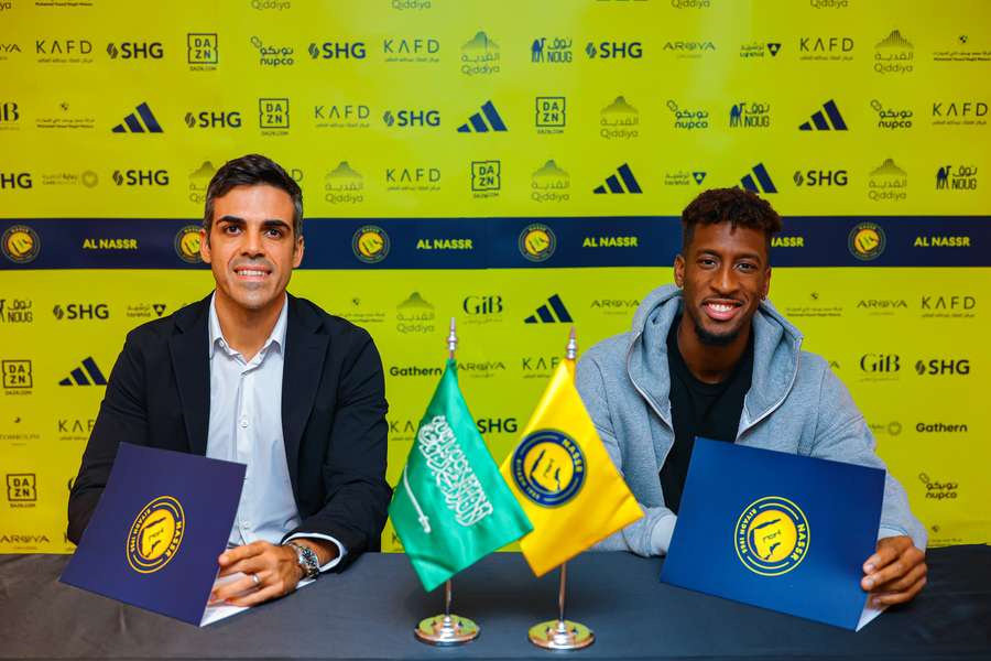 Kingsley Coman a signé à Al Nassr