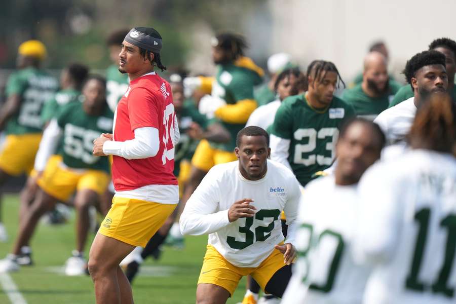 Packers treina no centro de treinamento do Corinthians