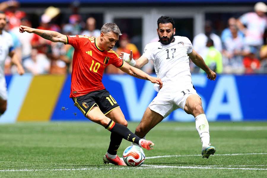 Belgicko a Egypt si body rozdelili. Belgicko a Egypt si body rozdelili.