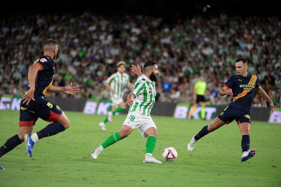 Betis saiu na frente antes de ceder o empate