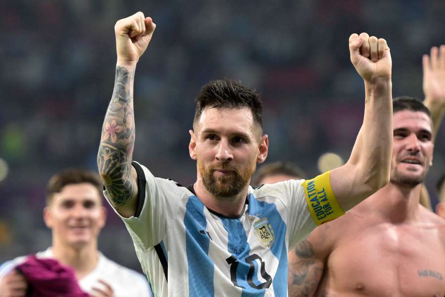 Messi, el líder de Argentina