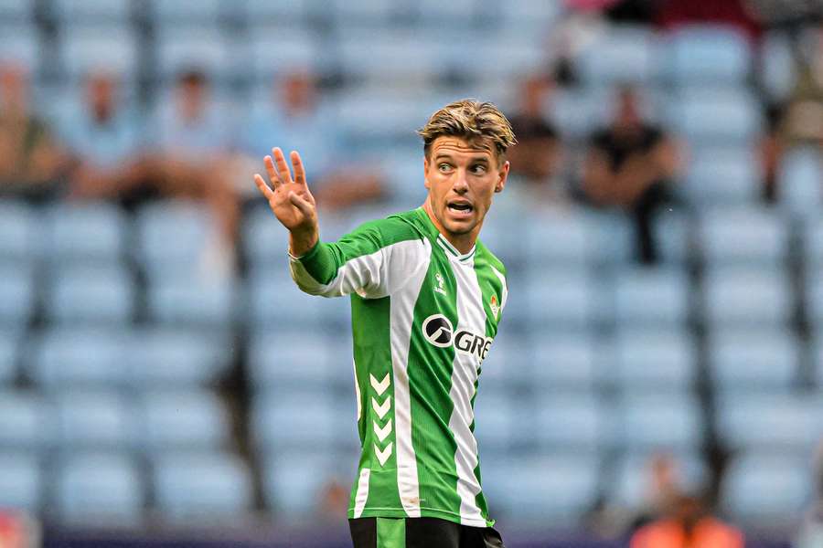 Giovani Lo Celso ao serviço do Betis