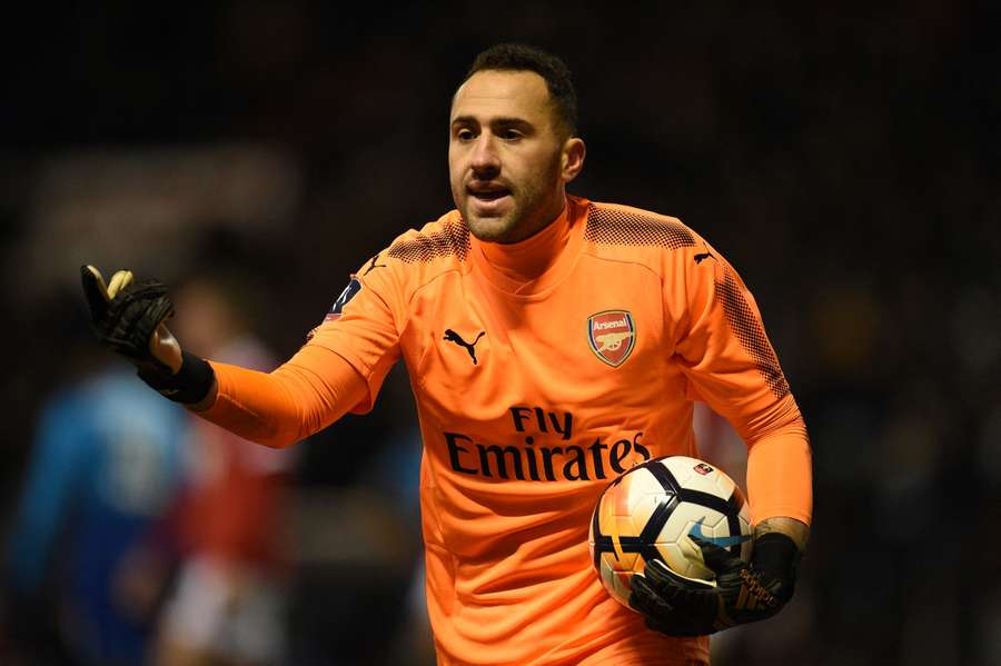 David Ospina, con el Arsneal