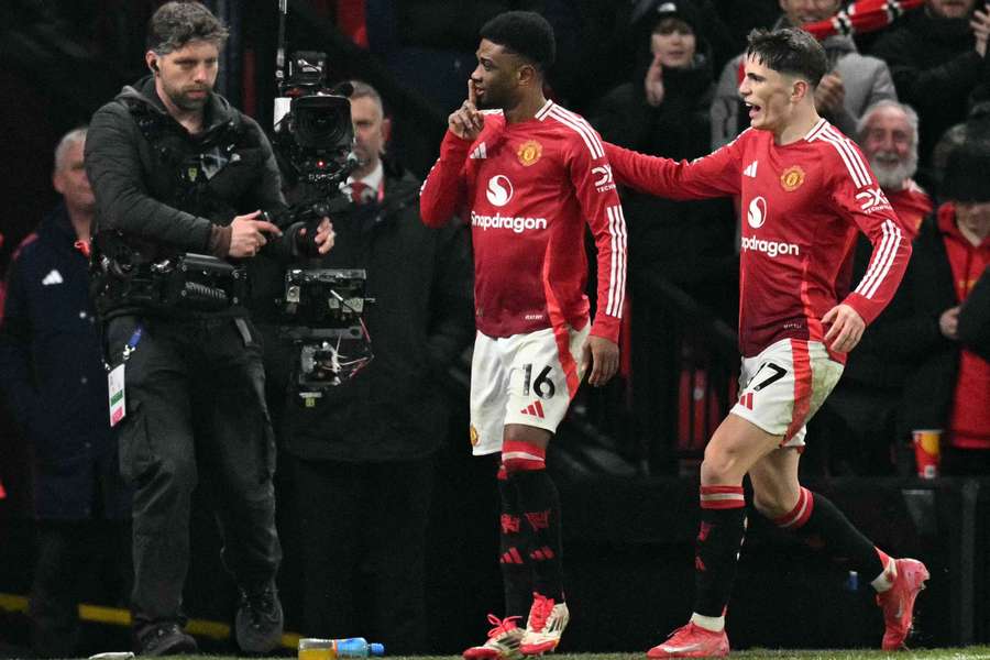 Diallo celebra uno de sus tres goles.