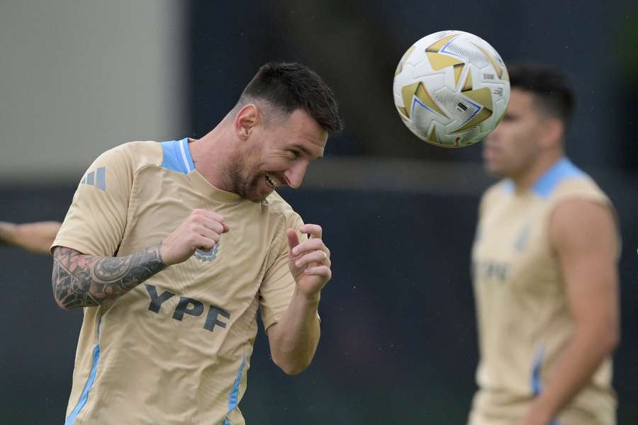 Messi sigue disfrutando del fútbol