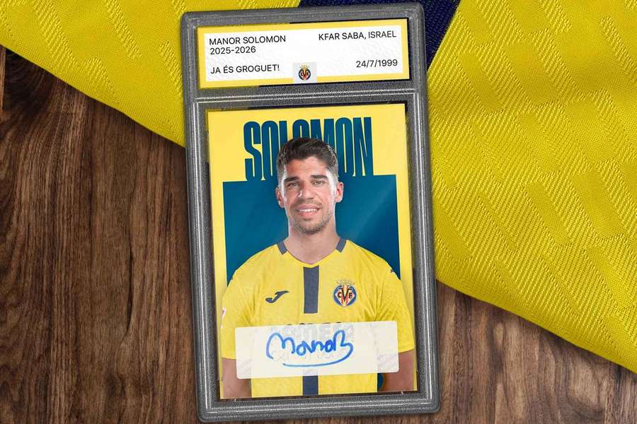 Manor Salomon, nuevo delantero para el Villarreal