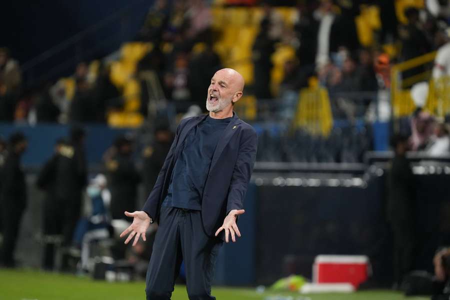 Al Nassr boss Stefano Pioli reacts