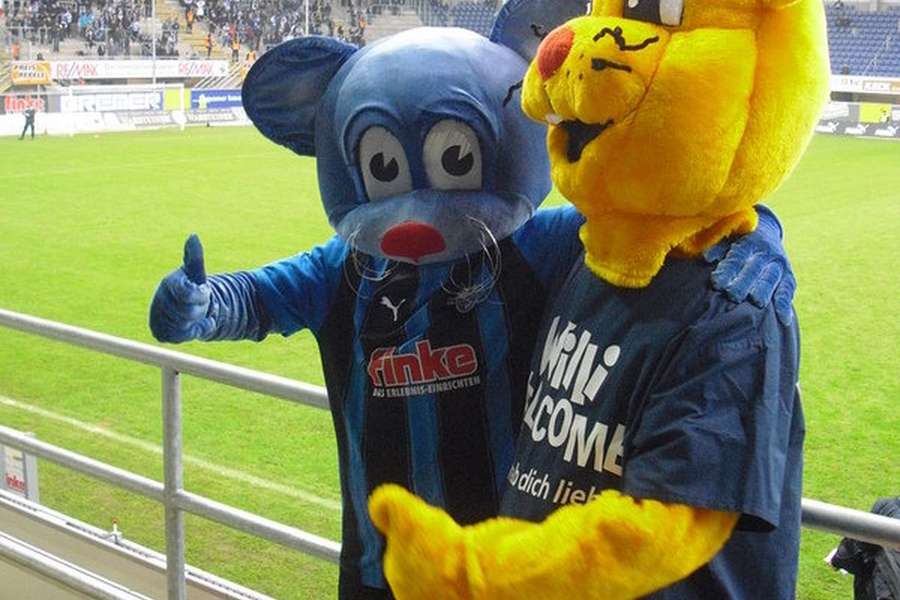 Holli é a mascote do Paderborn