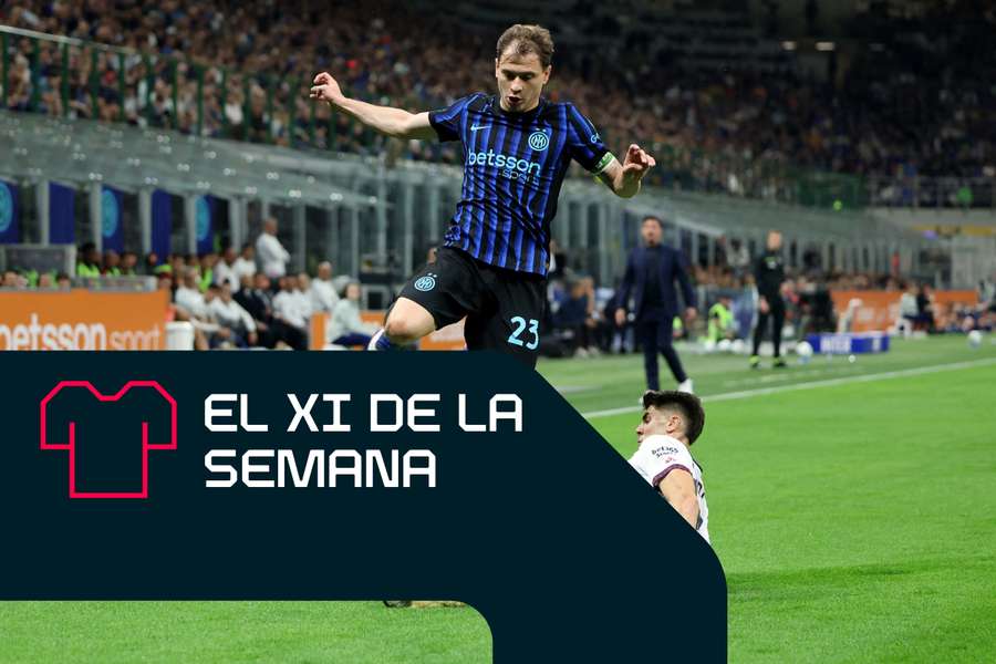 Barella, con el Inter