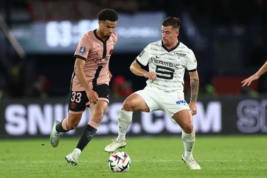 Baptiste Santamaria contre Paris cette saison.