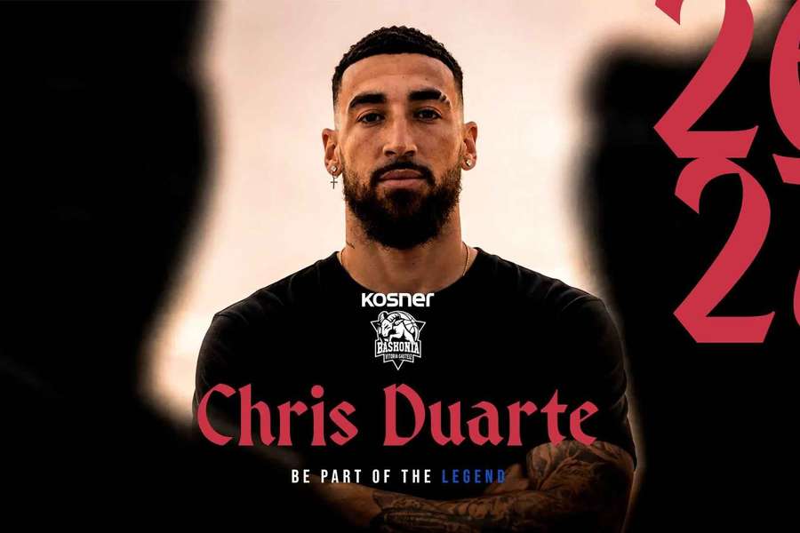 Chris Duarte ficha por el Baskonia Chris Duarte ficha por el Baskonia