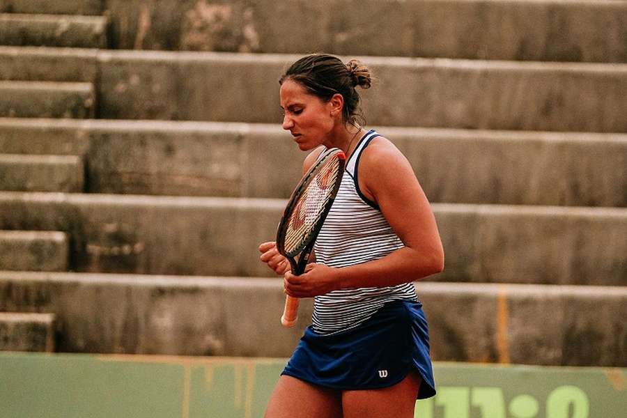 Escalando pelo ranking WTA acima, Francisca Jorge deu um salto das