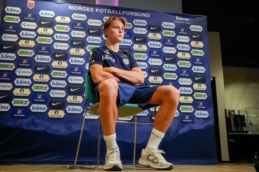 Schjelderup falou na concentração da seleção da Noruega