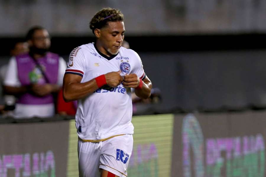 Jacaré marcou um dos gols do Bahia na goleada