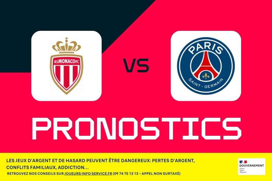 Monaco – PSG : Pronostics, meilleurs paris et cotes (Ligue 1)