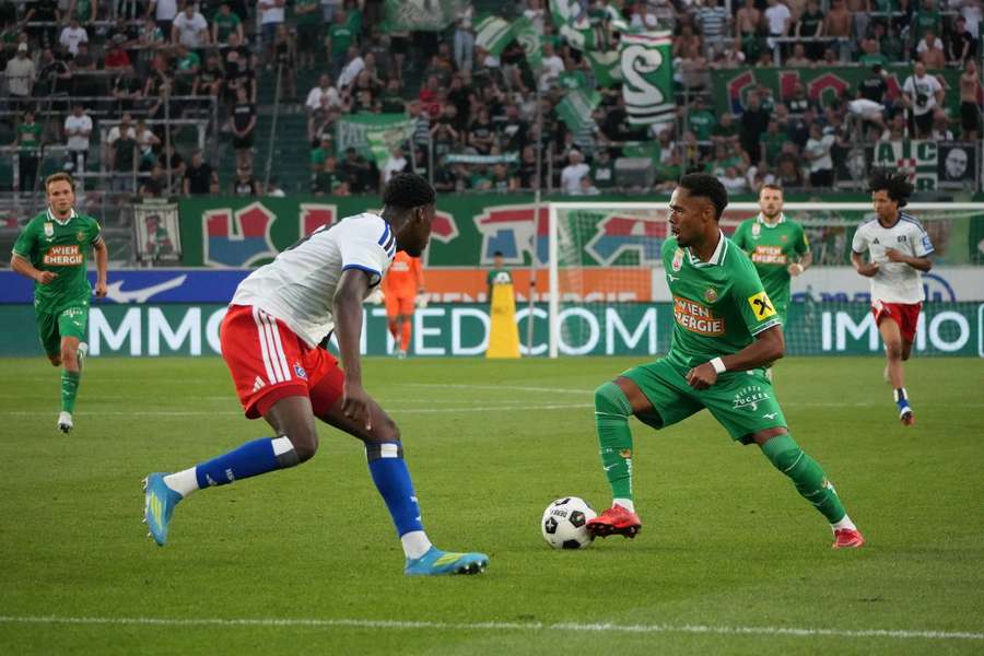 Rapid besiegte den HSV Rapid besiegte den HSV