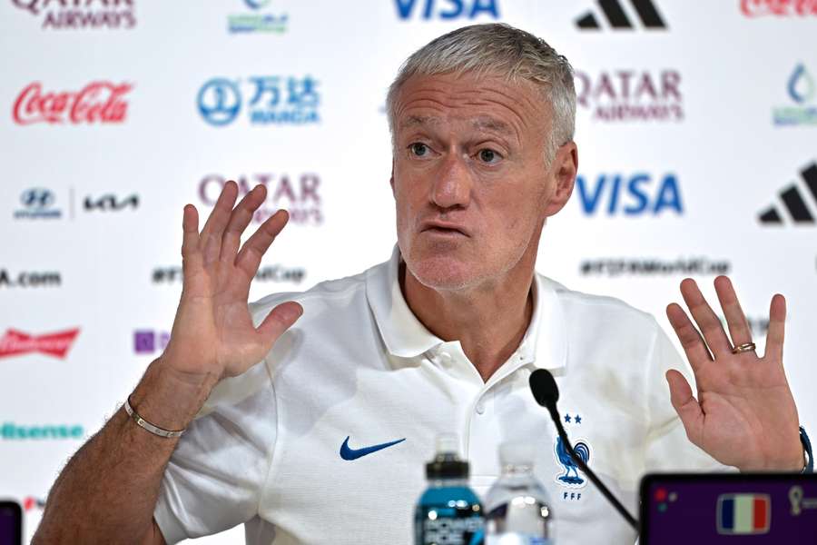 Deschamps wouldn't be drawn in to commenting on Benzema