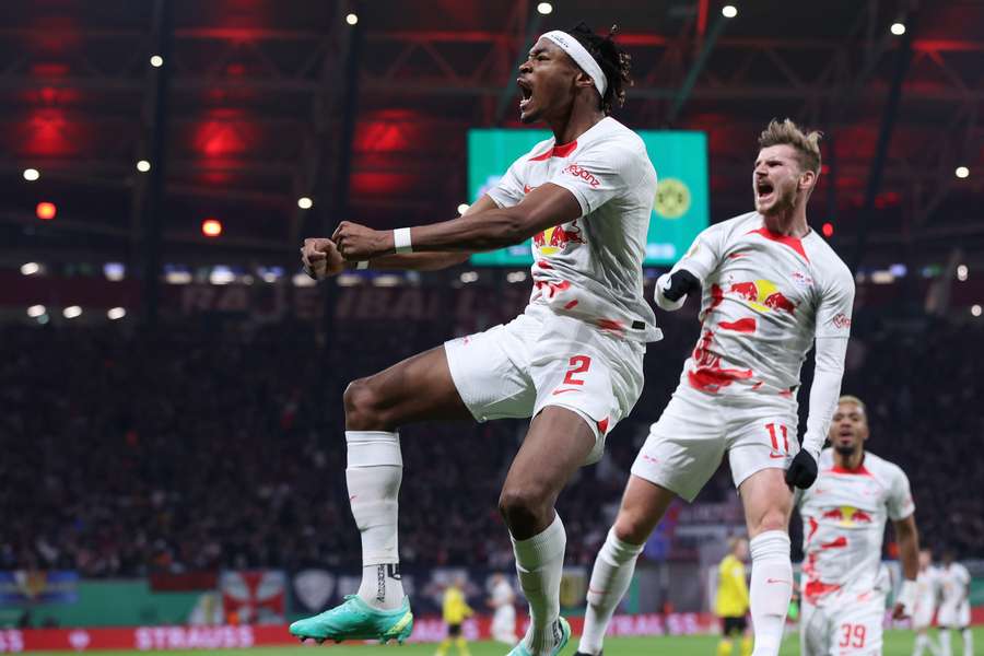 El Leipzig supera al Dortmund para colarse en semifinales de la Copa alemana