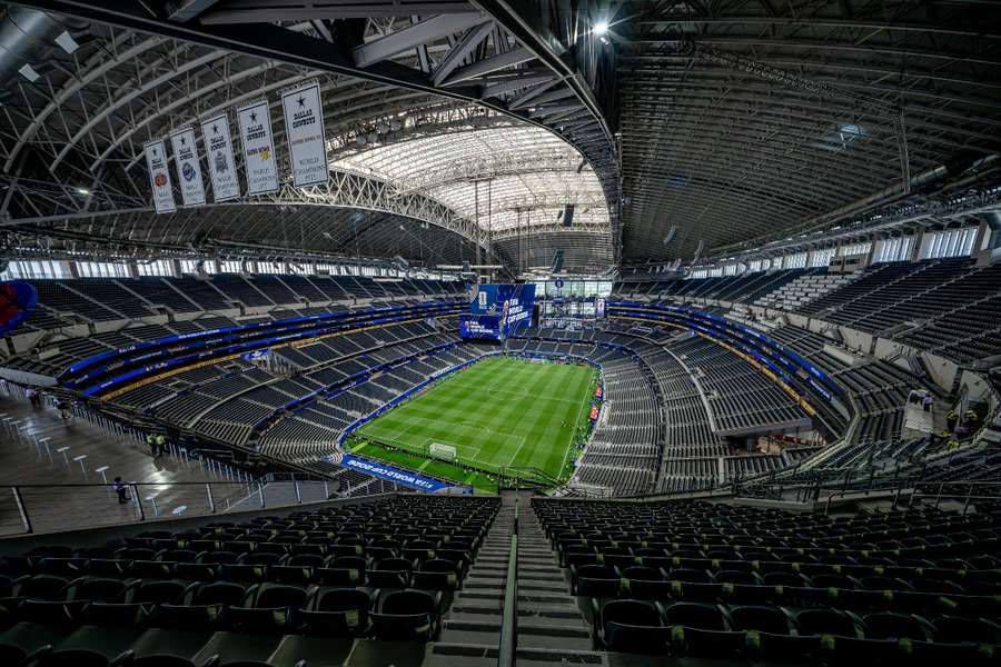 Panorámica del AT&T Stadium de Dallas Panorámica del AT&T Stadium de Dallas