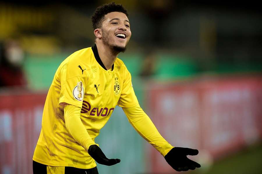 Jadon Sancho geht das nächste halbe Jahr für Borussia Dortmund auf Torejagd.