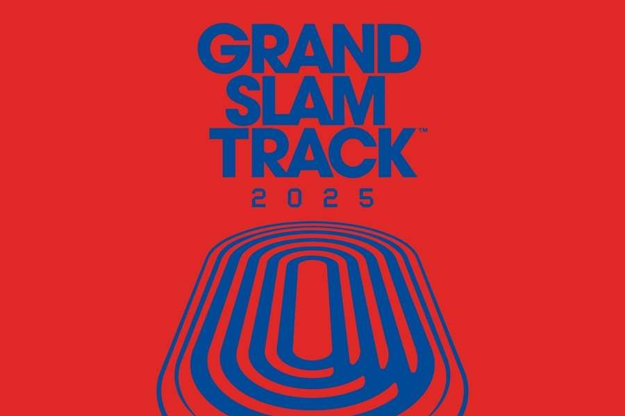 O cartaz da Grand Slam Track