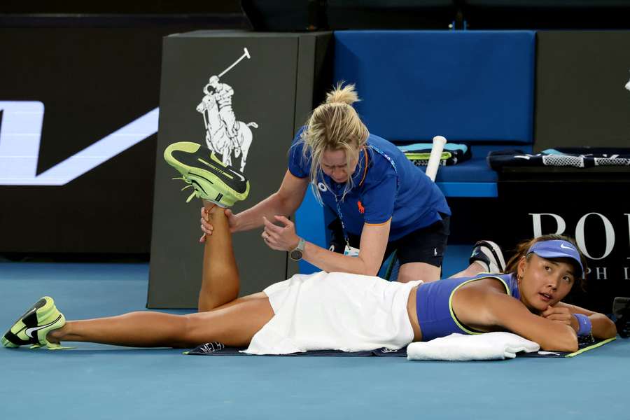 Yue Yuan wird behandelt