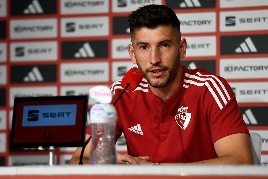 David García, capitán de Osasuna, está convencido de que puede levantar la Copa del Rey