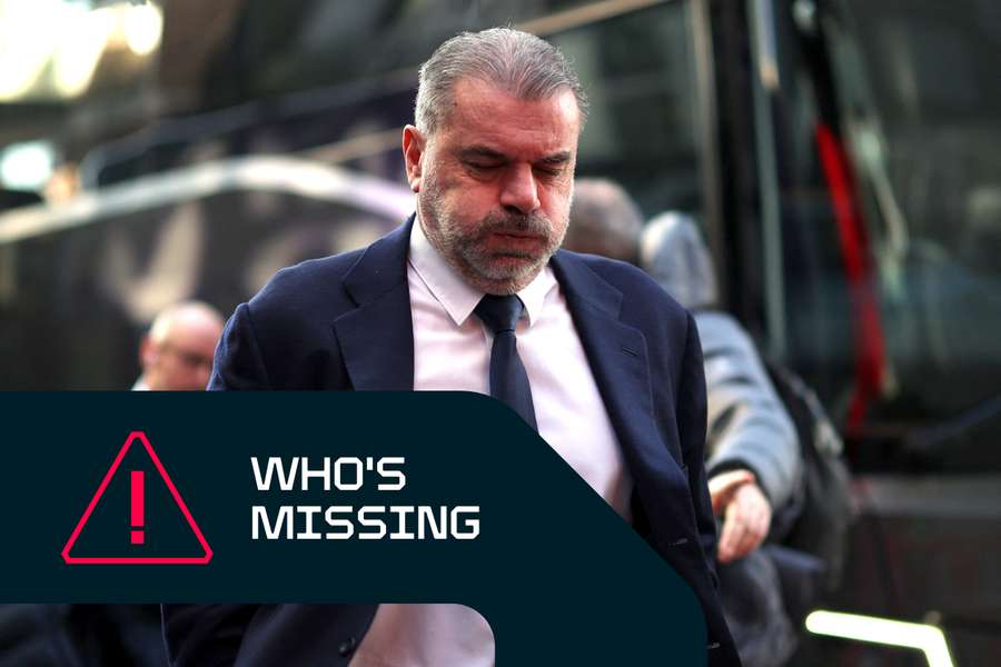 Tottenham boss Ange Postecoglou has seen his side struggle with inuries