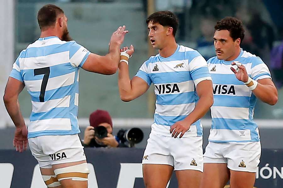 New inclusion Rodrigo Isgro scored a try against the All Blacks earlier this year.