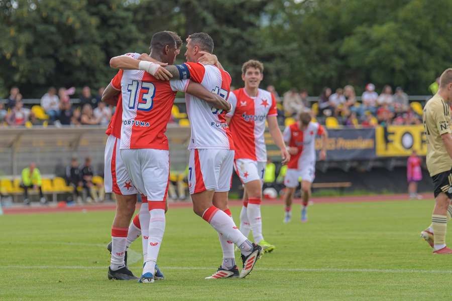 Suchý pomohl Slavii k další výhře.