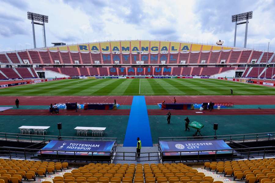 O Rajamangala Stadium ia ser o palco da partida