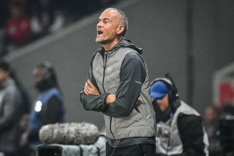 Luis Enrique, cette saison.