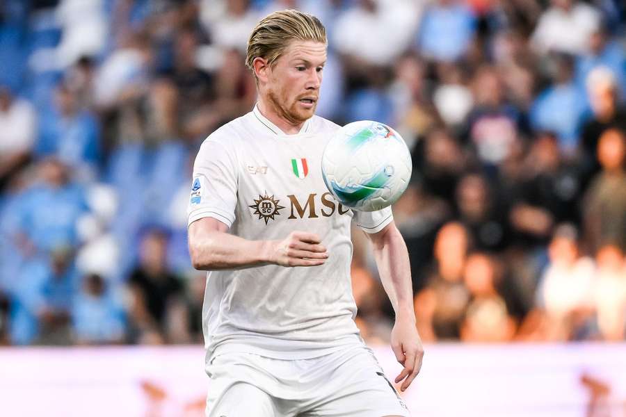 De Bruyne, jugador del Nápoles De Bruyne, jugador del Nápoles