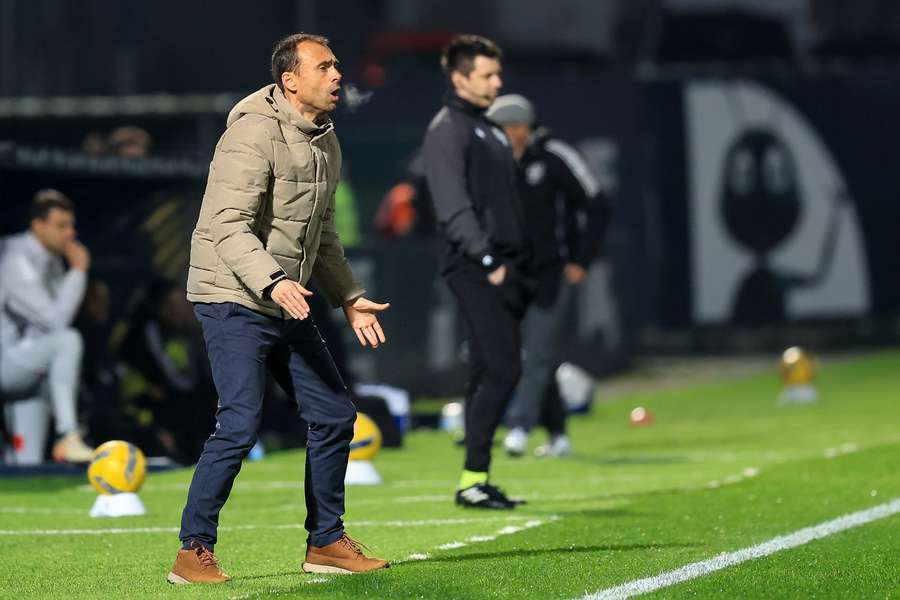 Hugo Oliveira, treinador do Famalicão Hugo Oliveira, treinador do Famalicão