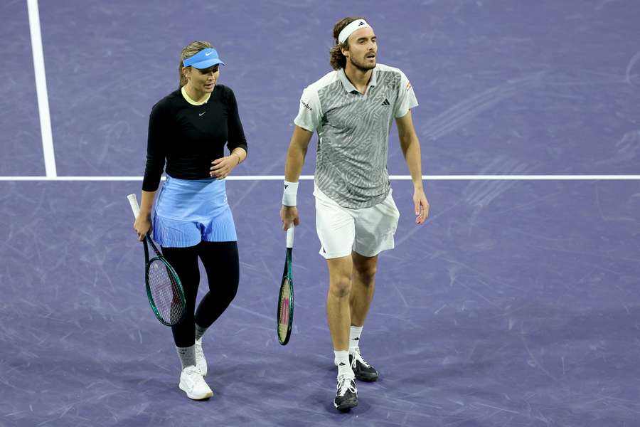 Badosa y Tsitsipas mantienen una relación muy cercana