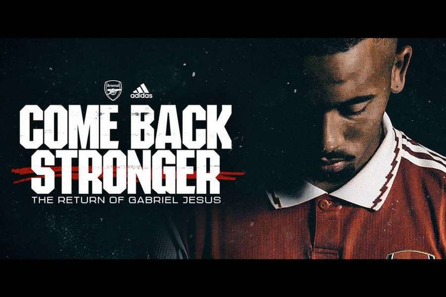 Documentário sobre Gabriel Jesus já tem dois episódios disponíveis