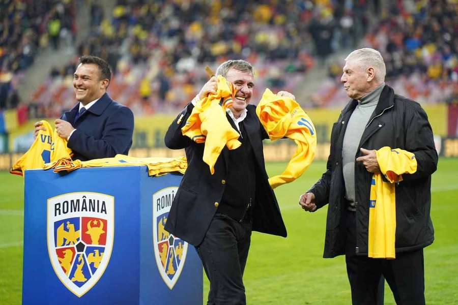 Gheorghe Hagi will coach Romania for the second time