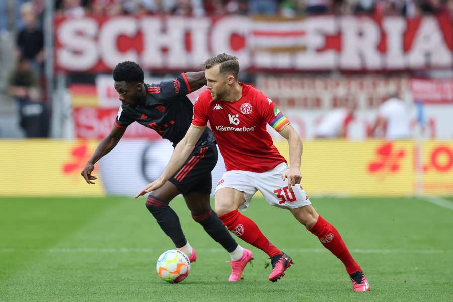 Alphonso Davies ce week-end face à Mayence.