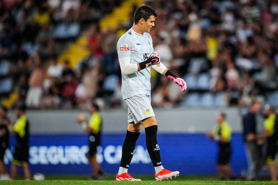 João Valido em ação pelo Arouca João Valido em ação pelo Arouca
