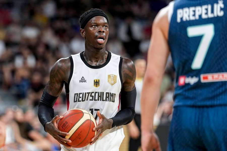 Dennis Schröder am Ball.