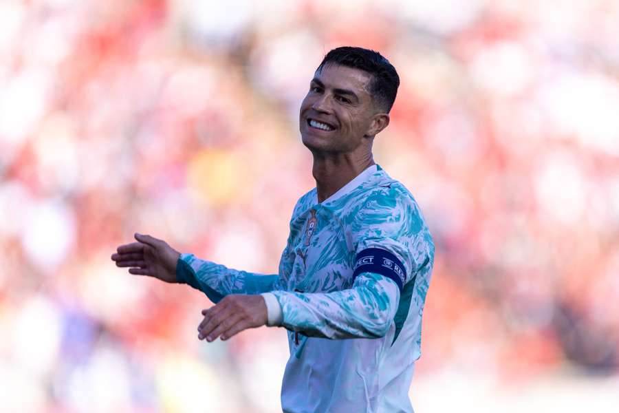 Ronaldo em ação por Portugal