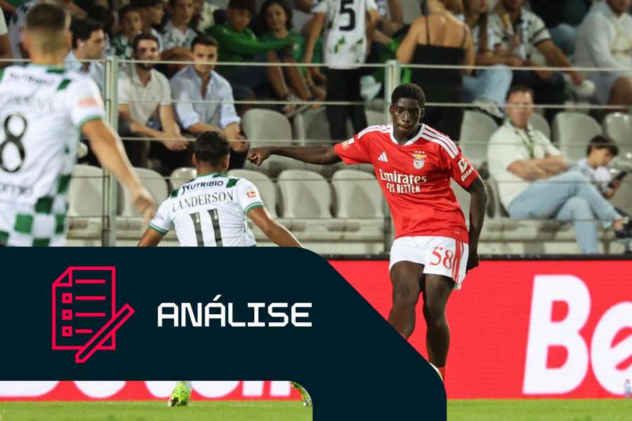 Daniel Banjaqui foi titular frente ao Moreirense Daniel Banjaqui foi titular frente ao Moreirense