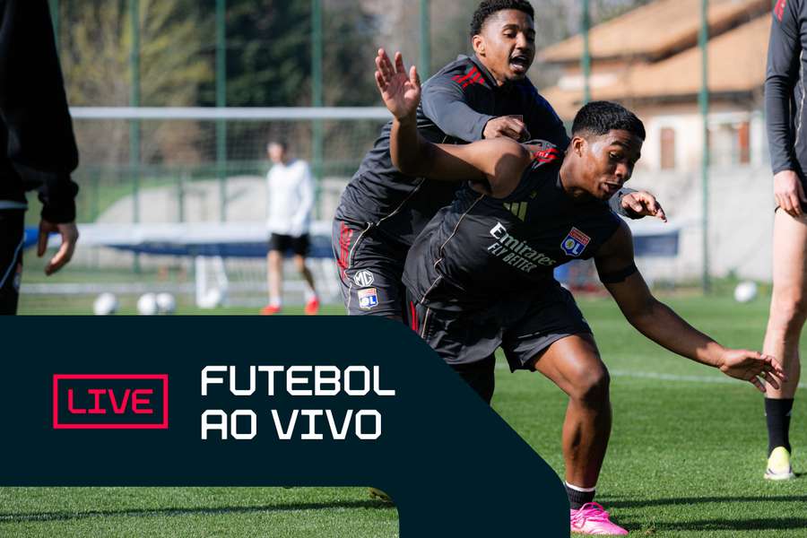Endrick treina para jogo da Copa da França