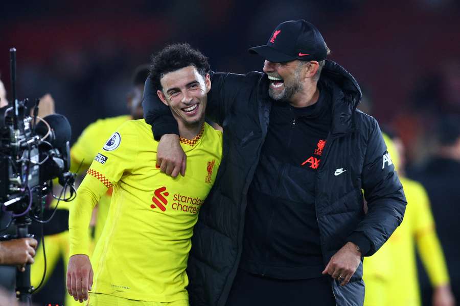 Jones and Klopp in 2022