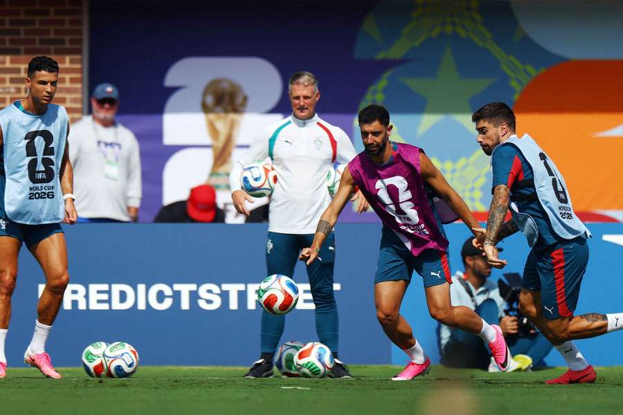 Portugal prepara duelo dos oitavos de final do Mundial-2026 Portugal prepara duelo dos oitavos de final do Mundial-2026