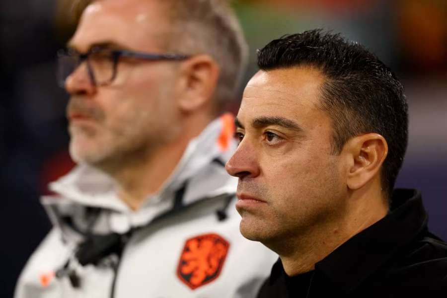 Xavi po remíze neskrýval pozitívne emócie.
